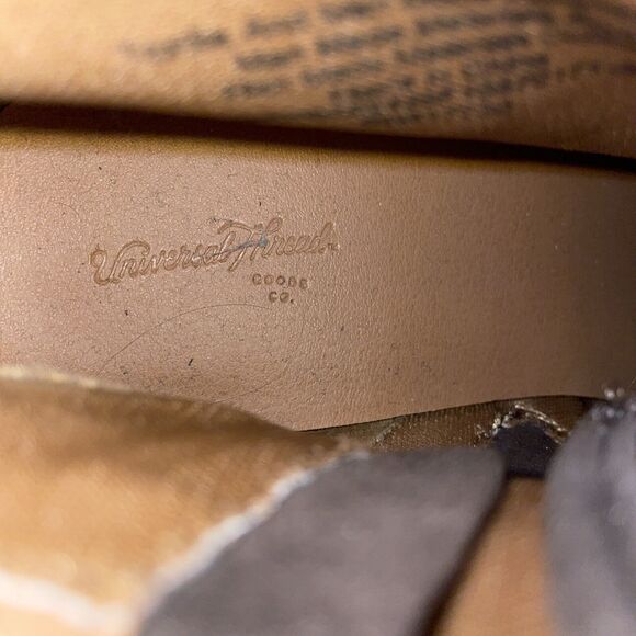 Universal Threads Heeled Booties Womens Size 9.5 Medium Brown Lace Up Block Heel - Picture 3 of 12